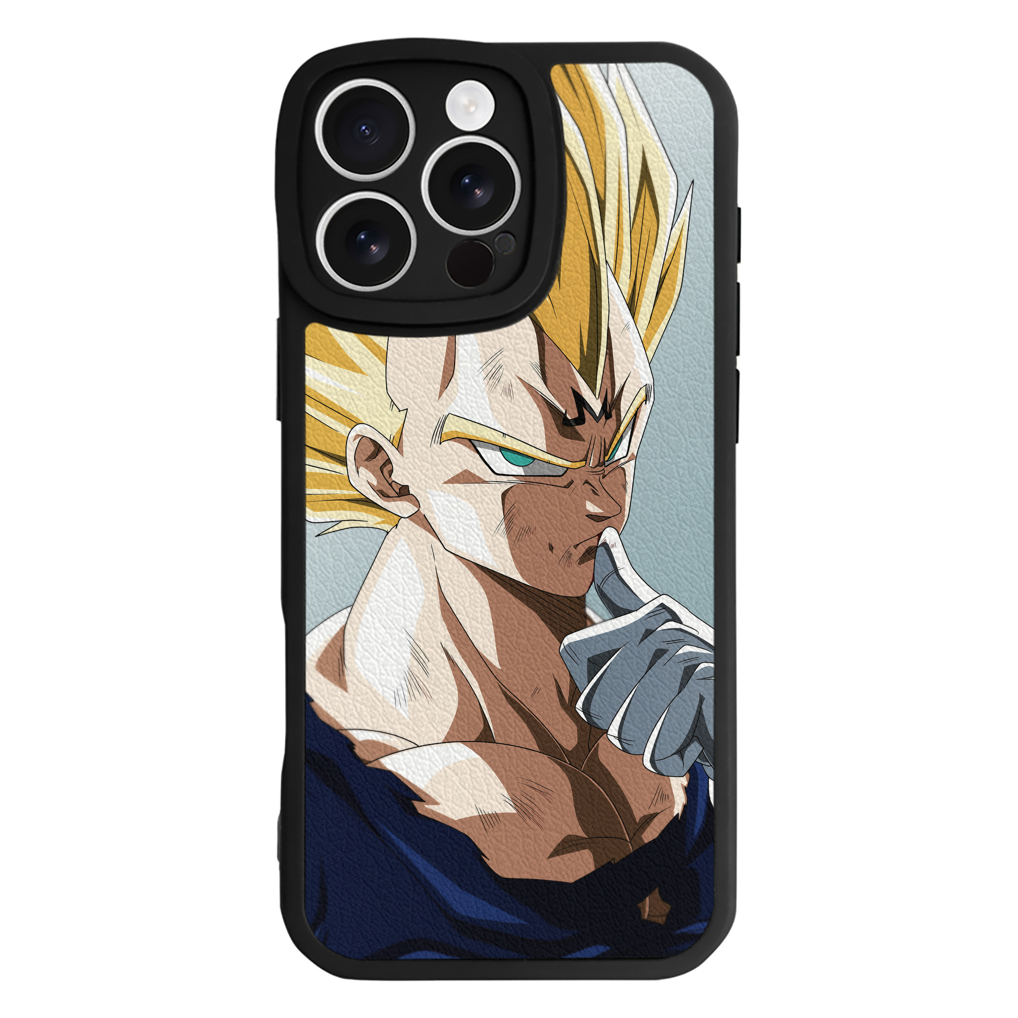 （画像用） ドラゴンボール DRAGON BALL 【iPhone 16シリーズ対応】シリコンスマホケース（レザー調） 材質：シリコン
